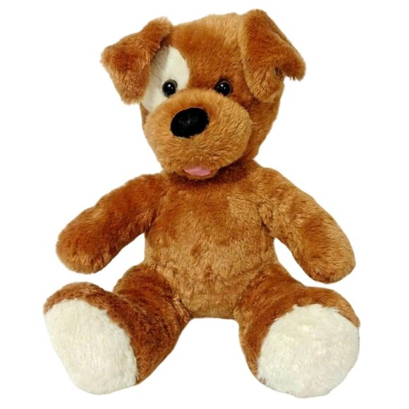 Build a Bear Floppy Eared Dog Plush 14" Brown - Picture 1 of 8